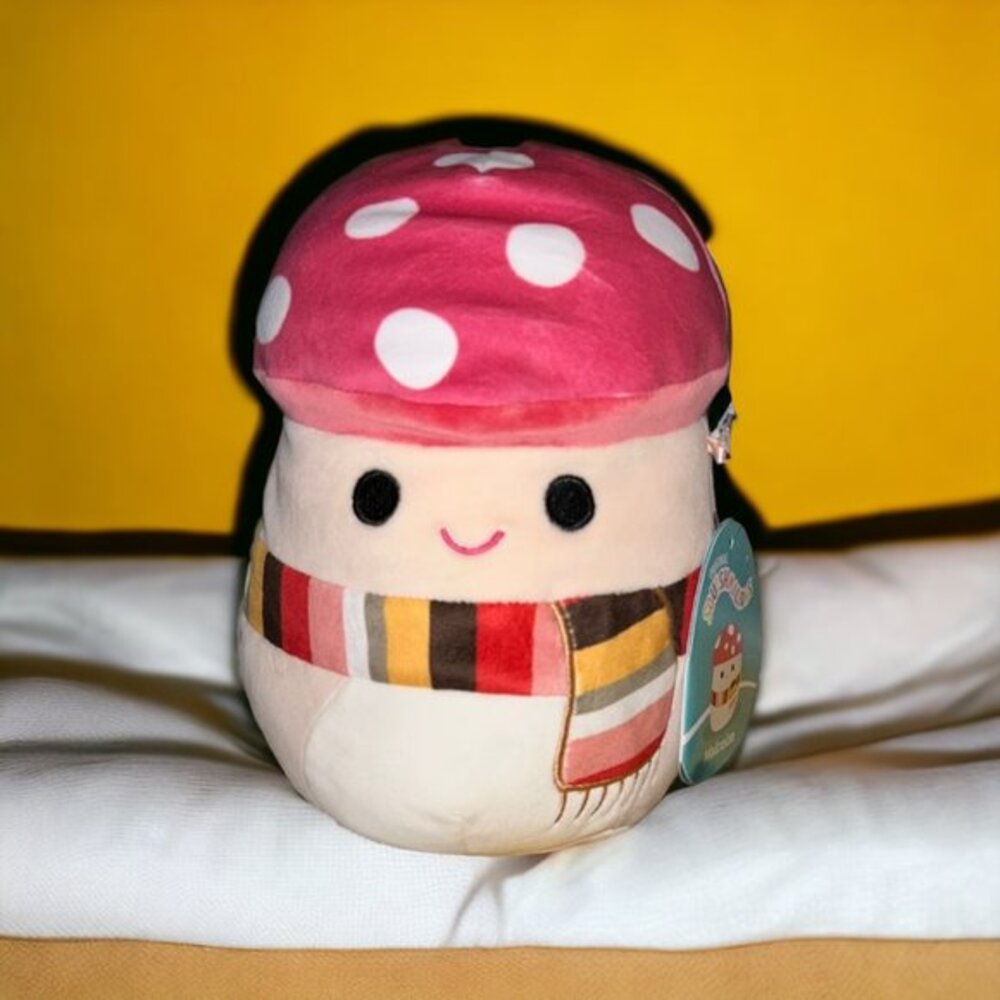 Malcolm the Mushroom 7” Squishmallow- New Harvest Release 2023
